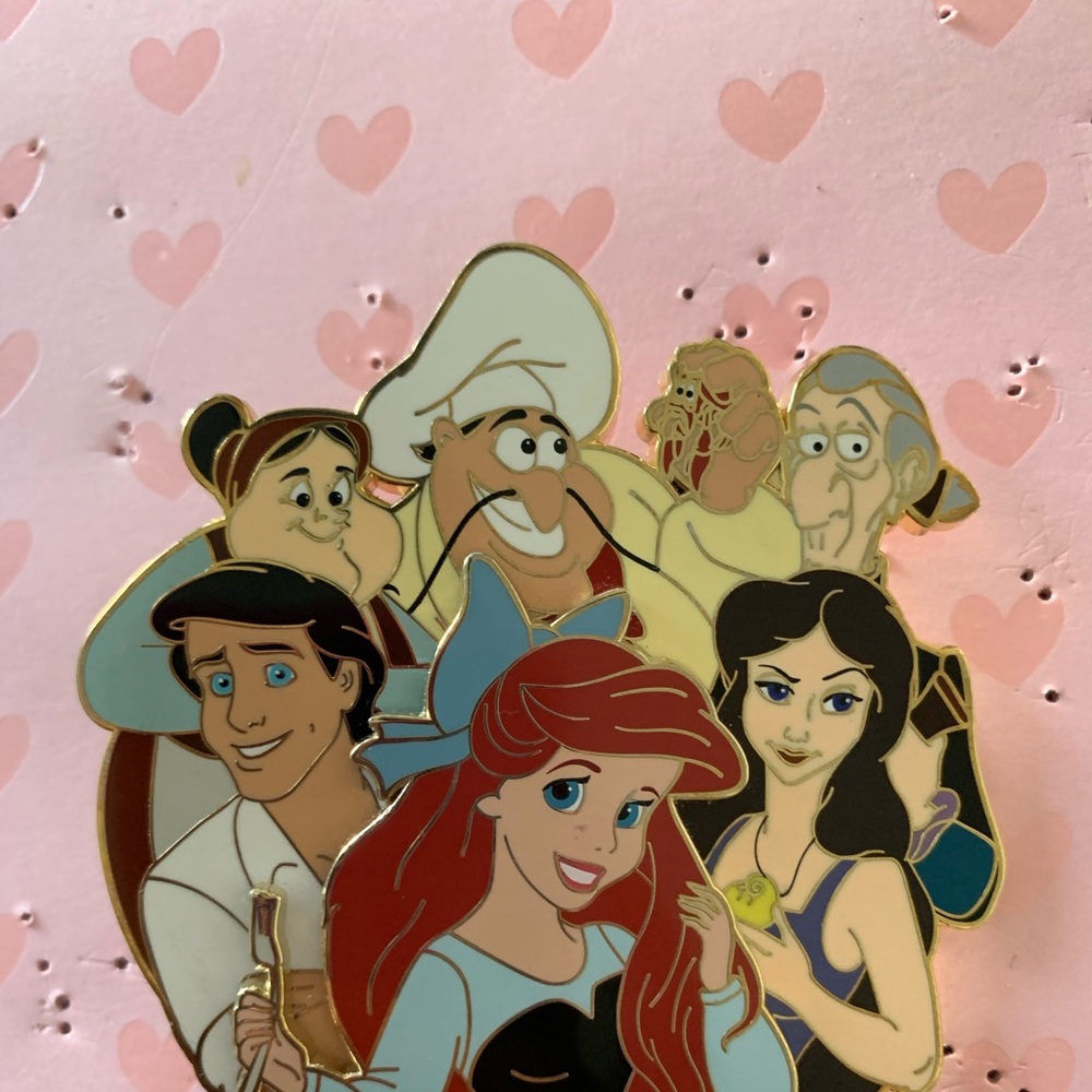 Ariel Cluster Fantasy Pin